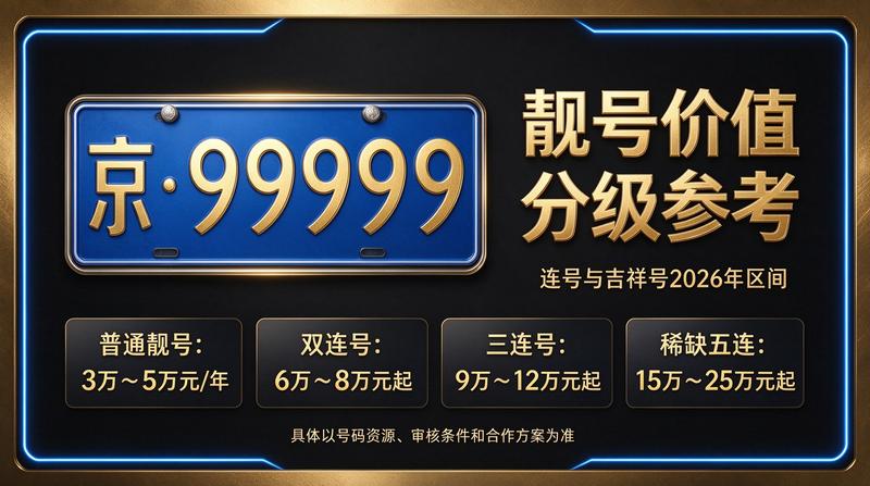 闲置车牌指标办理流程示意图